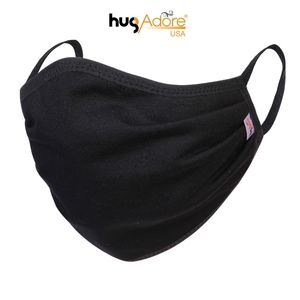 3 ply cotton fabric masks. Pack 100 pcs